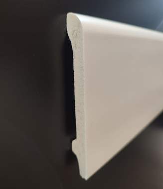 פנל פולימרי לבן מעוגל 12 ס"מ (מחיר ל1 מטר רץ) : image 3