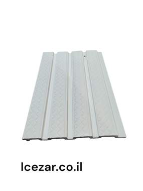 חיפוי קיר 3D פולימרי צבע לבן דמוי עור רוחב 20 ס"מ - מחיר ל1 יחידה : image 2