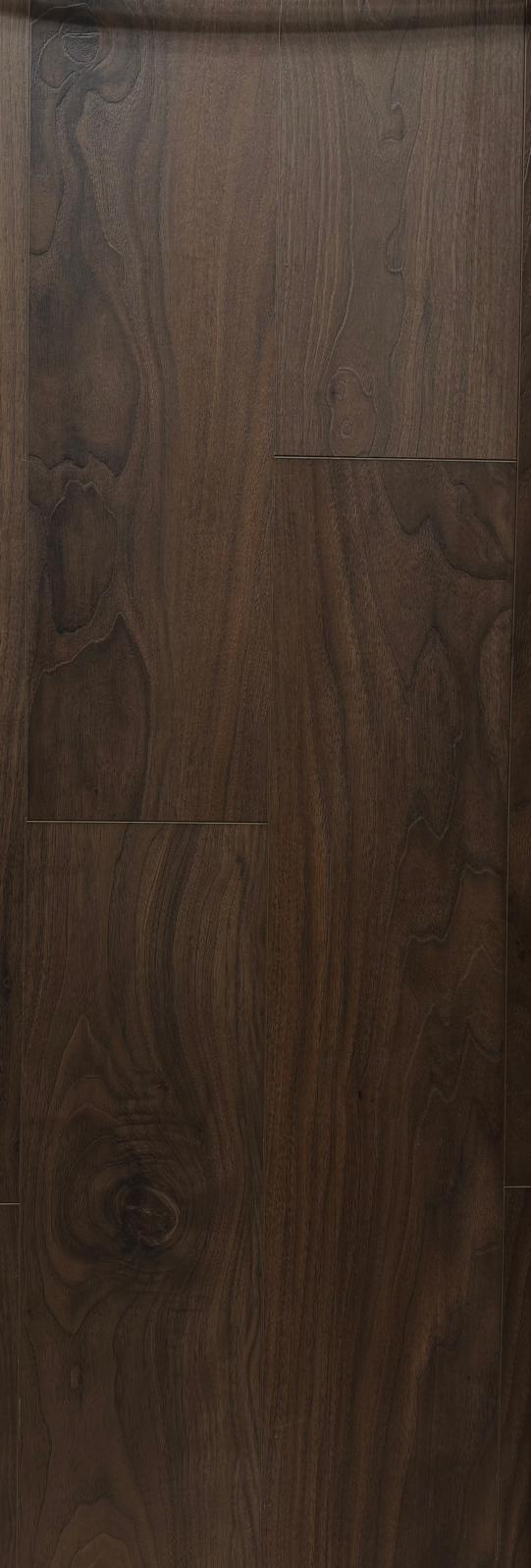 פרקט פולימרי SPC עמיד מים צבע אגוז כהה נקי 