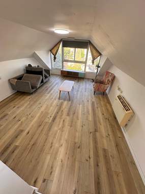 פרקט פולימרי SPC צבע אגוז בהיר טבעי / מחיר מוזל : image 1