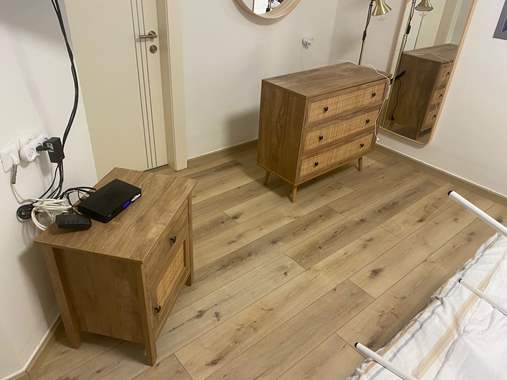 פרקט פולימרי SPC צבע אגוז בהיר טבעי / מחיר מוזל  : image 1 פרקט פולימרי SPC צבע אגוז בהיר טבעי / מחיר מוזל  : image 1