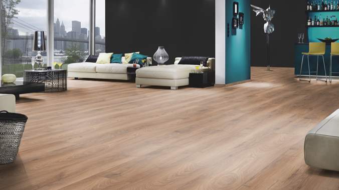 פרקט למינציה תוצרת גרמניה SUPER NATURAL אלון כתמתם עם עיניים  : image 2