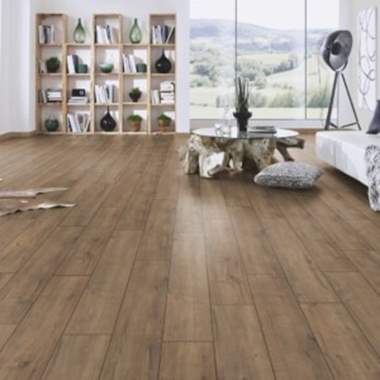 פרקט למינציה גרמני VARIO צבע חום אדמה מוברש  : image 1