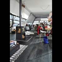 פרקט MEISTER גרמניה שחור מוברש חצוי