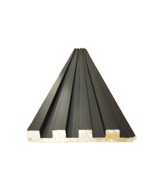 חיפוי קיר 3D עץ אלון כהה - מחיר ל1 יחידה : image 3