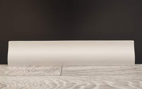 פנל פולימרי לבן גלי מעוצב 8 ס"מ (מחיר ל1 מטר רץ) : image 2