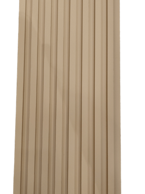 חיפוי קיר 3D עץ צבע בז' - מחיר ל1 יחידה : image 3