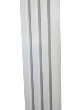 חיפוי קיר 3D עץ אלון לבן - מחיר ל1 יחידה : image 2