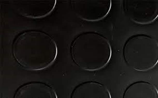 pvc טבעות שחור רוחב גליל 2 מטר המחיר ל1 מטר רבוע : image 1