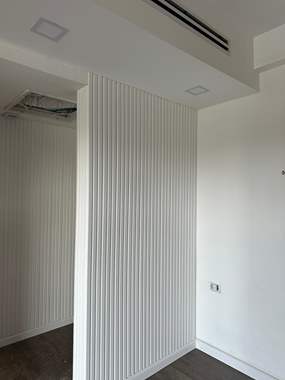 חיפוי קיר פולימרי 3D לבן - מחיר ל1 יחידה : image 2