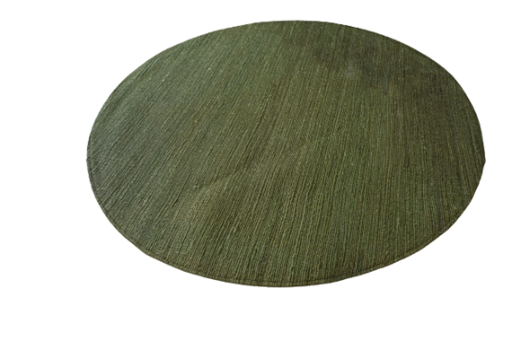 שטיח עגול מקש עבודת יד קוטר 140 : image 1