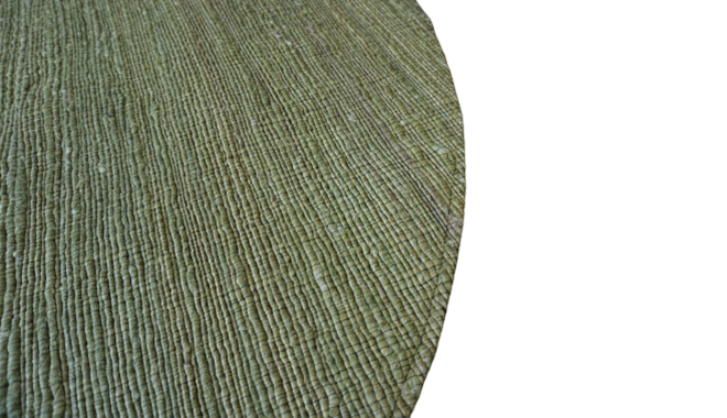 שטיח עגול מקש עבודת יד קוטר 140 : image 2