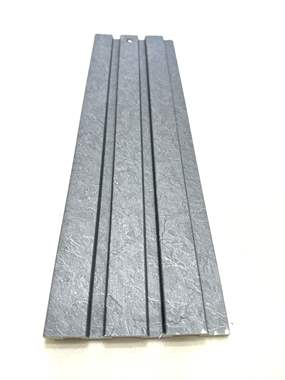 חיפוי קיר פולימרי 3D בטון מוכסף  : image 1