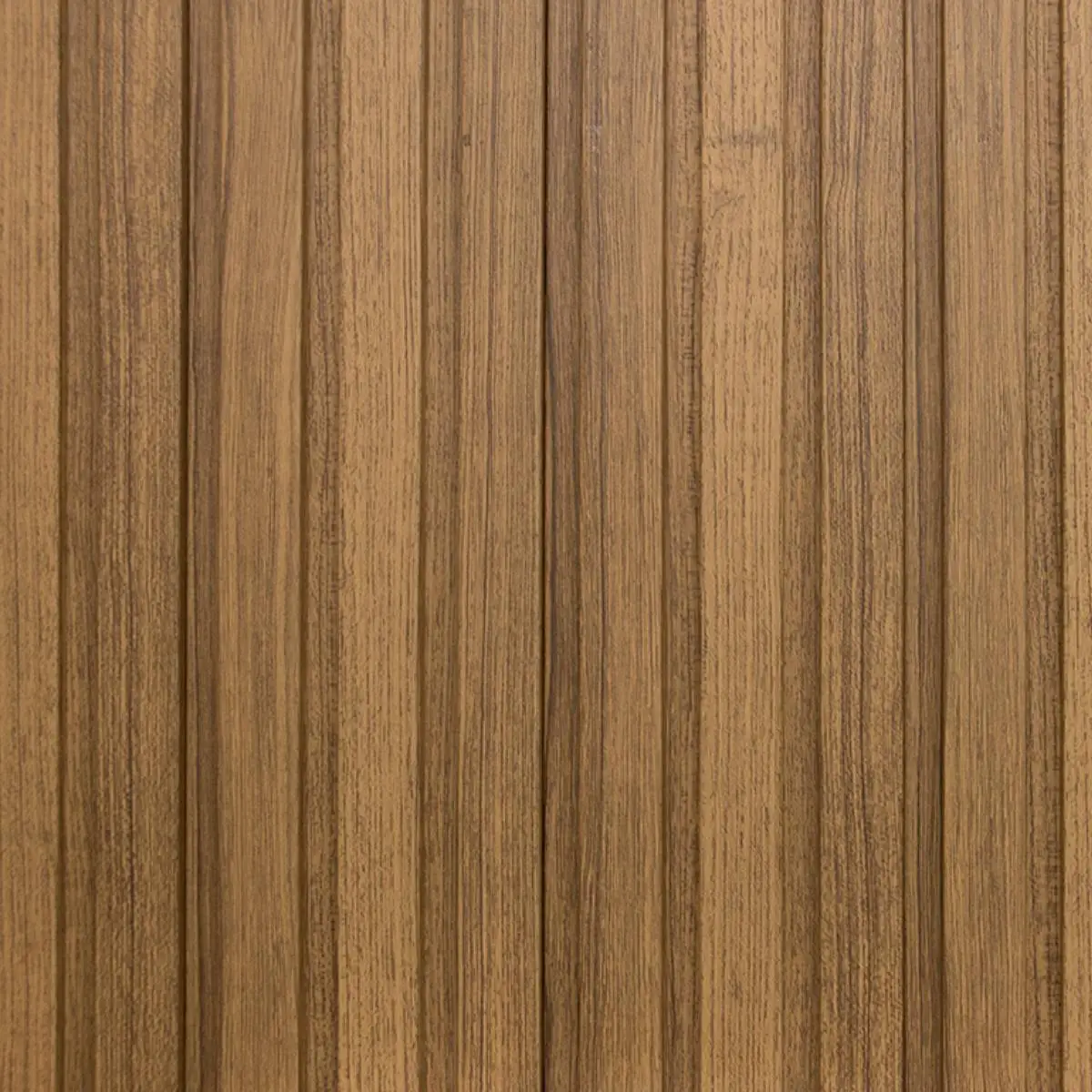 חיפוי קיר 3D MDF במראה עץ טיק - מחיר ל1 יחידה : Thumb 1