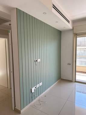חיפוי קיר 3D MDF ירוק מנטה - מחיר ל1 יחידה : image 3