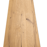 פרקט  עץ תלת שכבתי עובי 14 מ"מ אלון טבעי מבוקע גמר לכה 