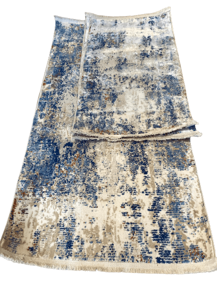 סט כחולים לבן 