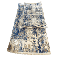 סט כחולים לבן