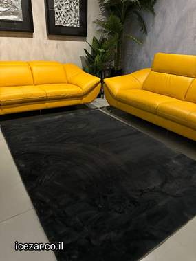 שטיח דגם TULI בצבע שחור  : image 2