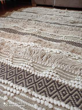 שטיח רצפה דגם BOHO חום ושמנת תקף עד ה08.02 : image 3