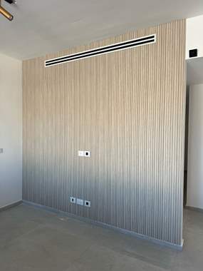  חיפוי קיר פולימרי 3D בגוון פישבון בהיר  : image 2