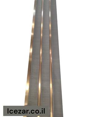 חיפוי קיר פולימרי 3D שחרחר עם ניתוק שנהב - מחיר ל1 יח'  : image 1