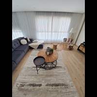 שטיח מיאמי 03 מעוצב שמנת אופייט חום במידה 1.60*2.30