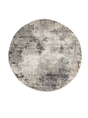 שטיח עגול אלמנט משי קוטר 133*133 : image 1