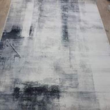 שטיח רצפה  דגם TORINO שחור לבן : image 1